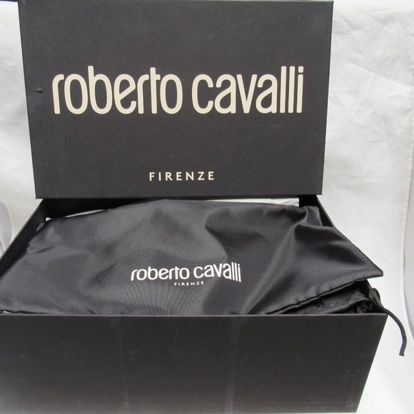 Roberto Cavalli VITELLINO OXFORD STUDDED BLACK main image 4